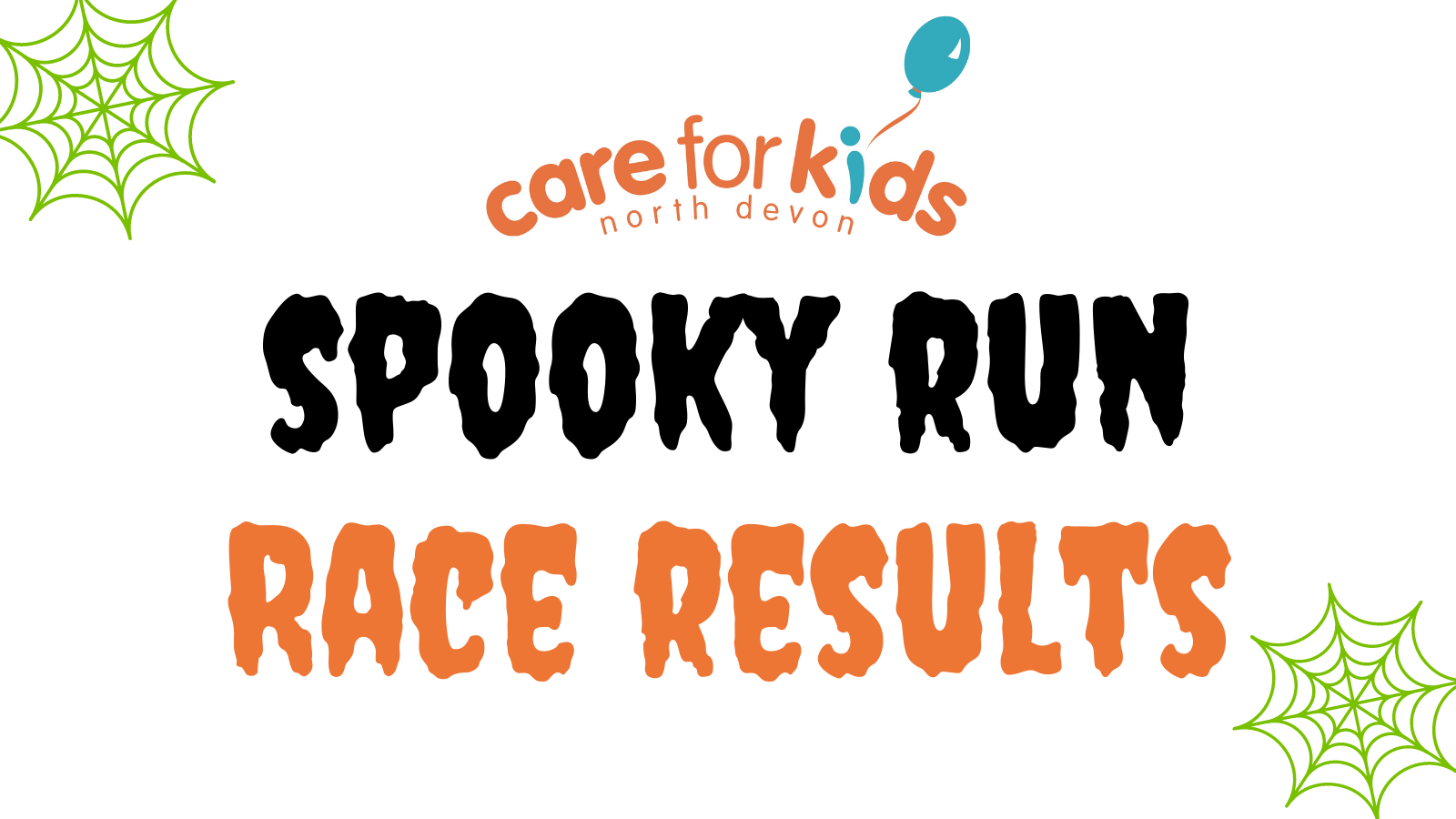 Spooky run race results